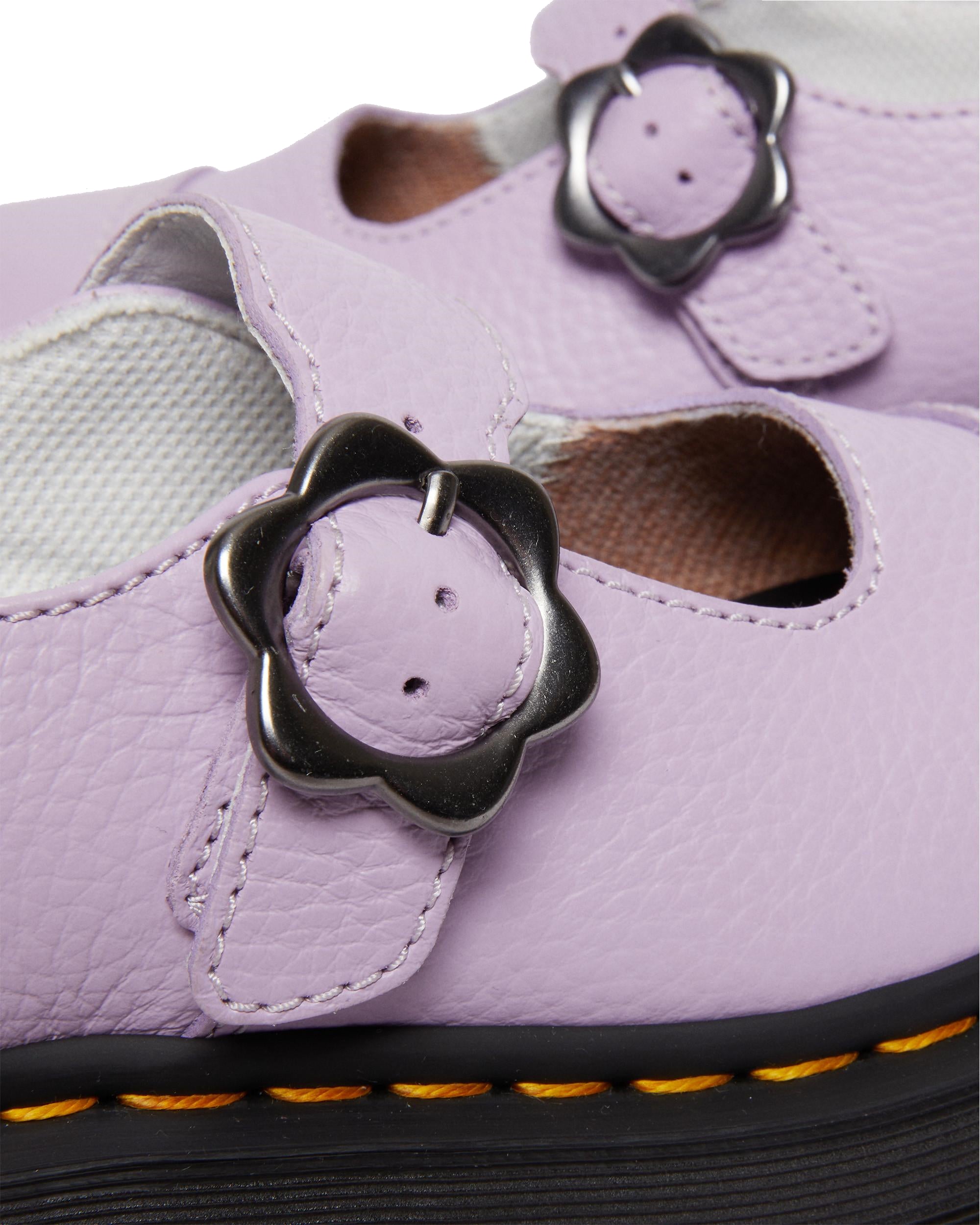 Addina Flower Buckle Platforms