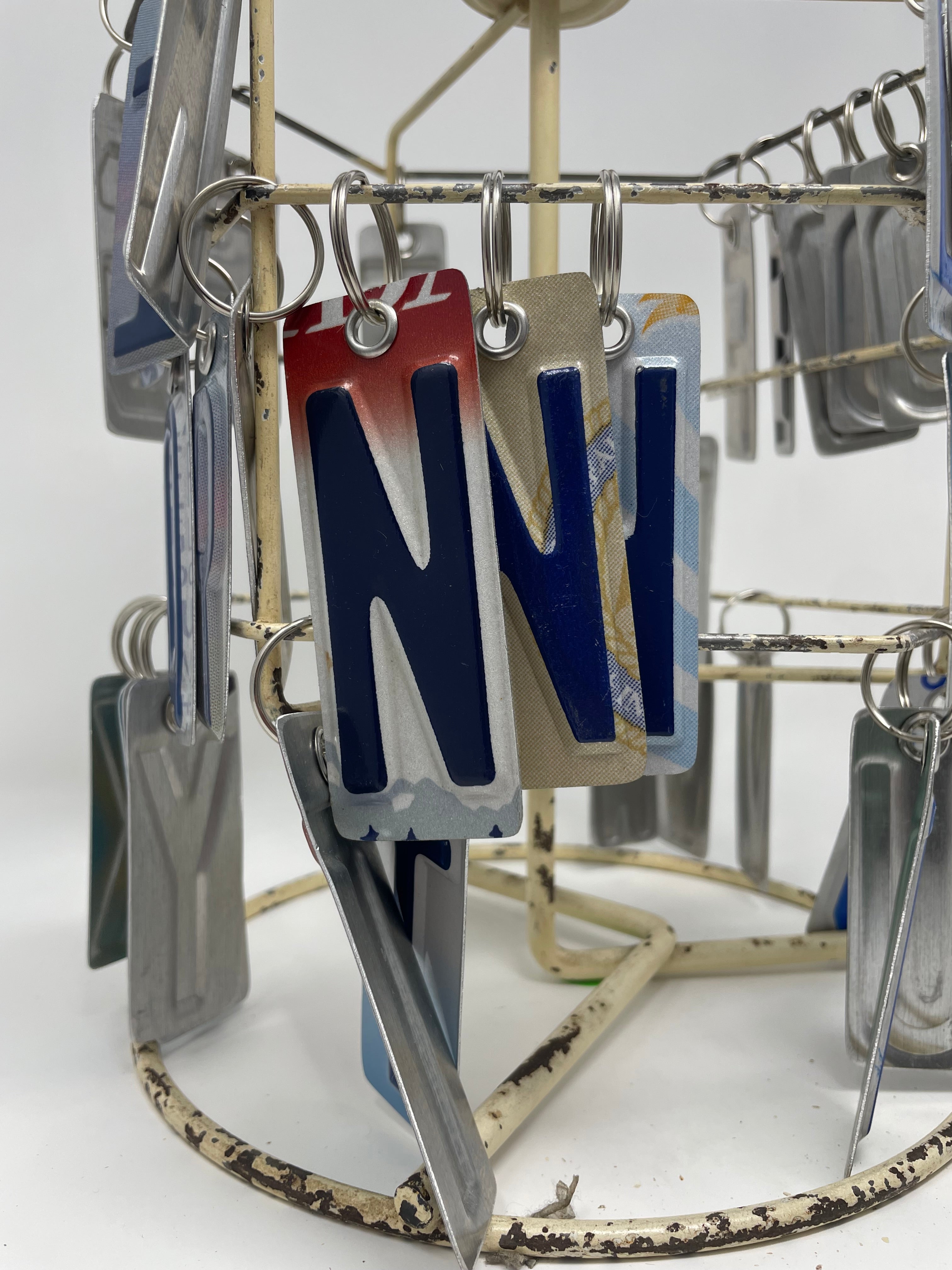 License Plate Keychains