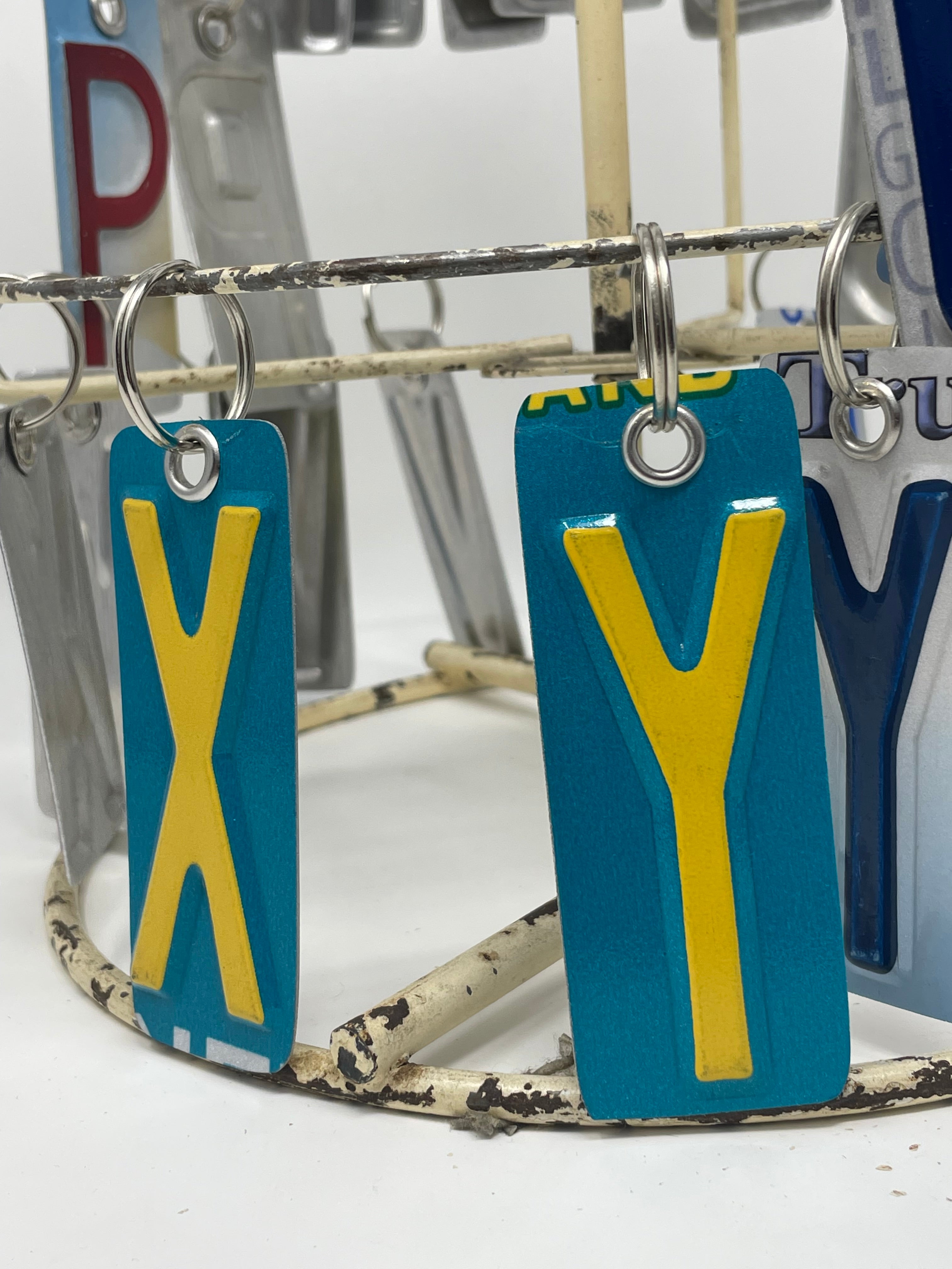 License Plate Keychains