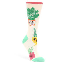 Proud Plant Mom Crew Socks