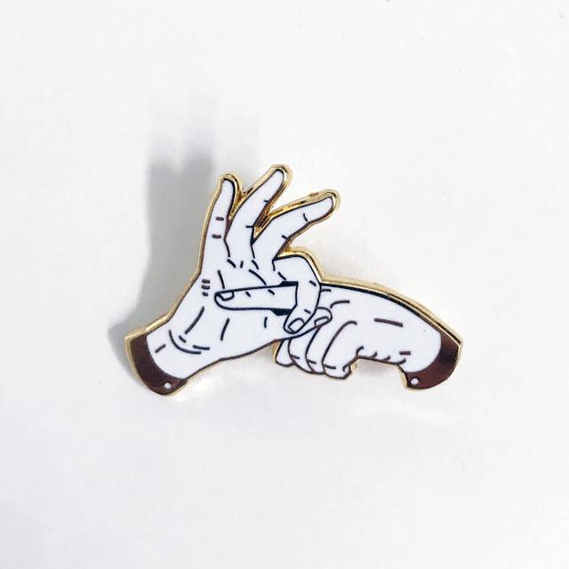 Sign Language Pin