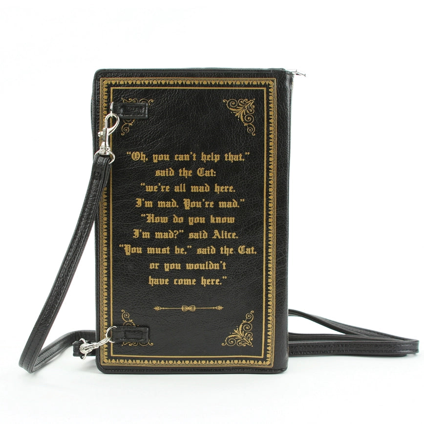 Alice in Wonderland Book Bag Clutch