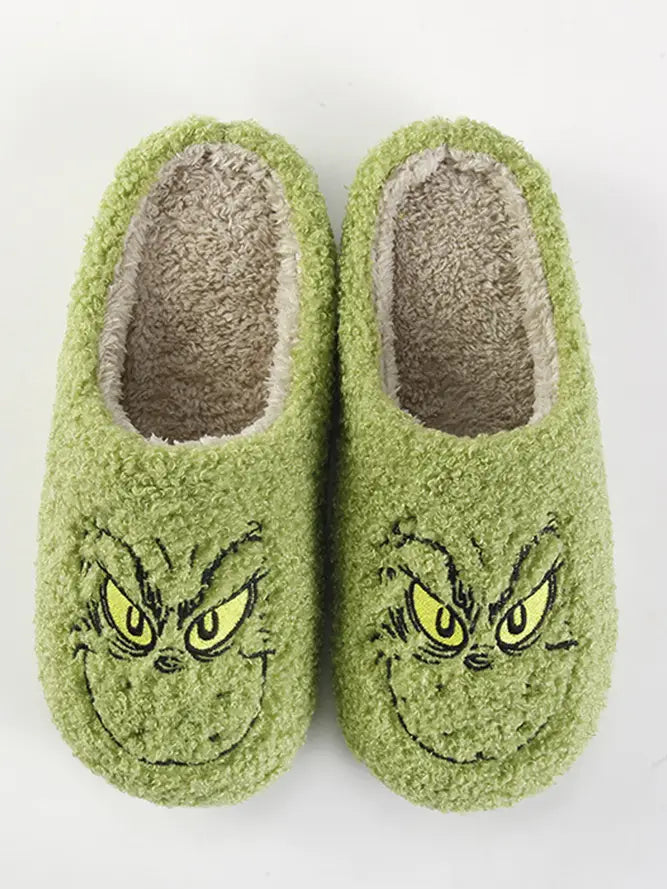 Grinch House Slippers