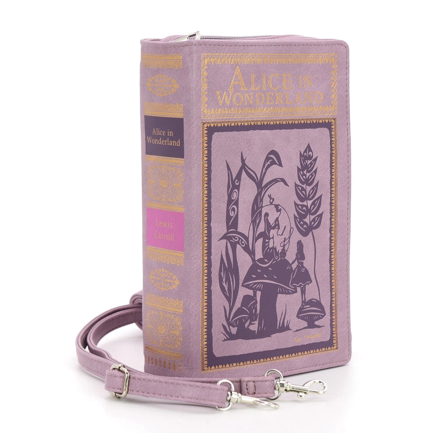 Alice In Wonderland Book Bag Clutch