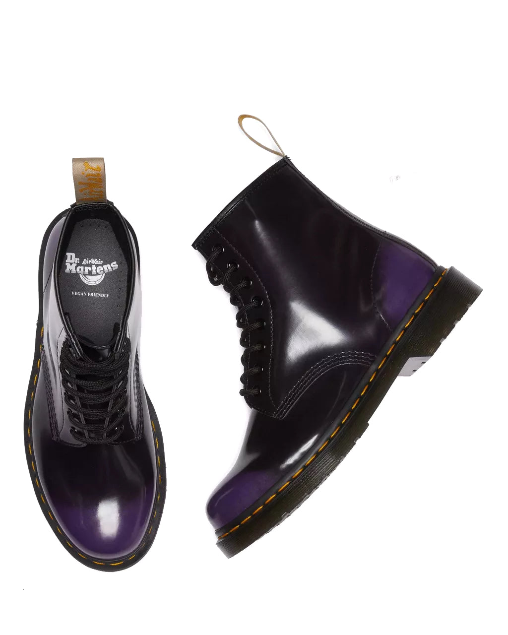 Dr martens purple nuerous chrome
