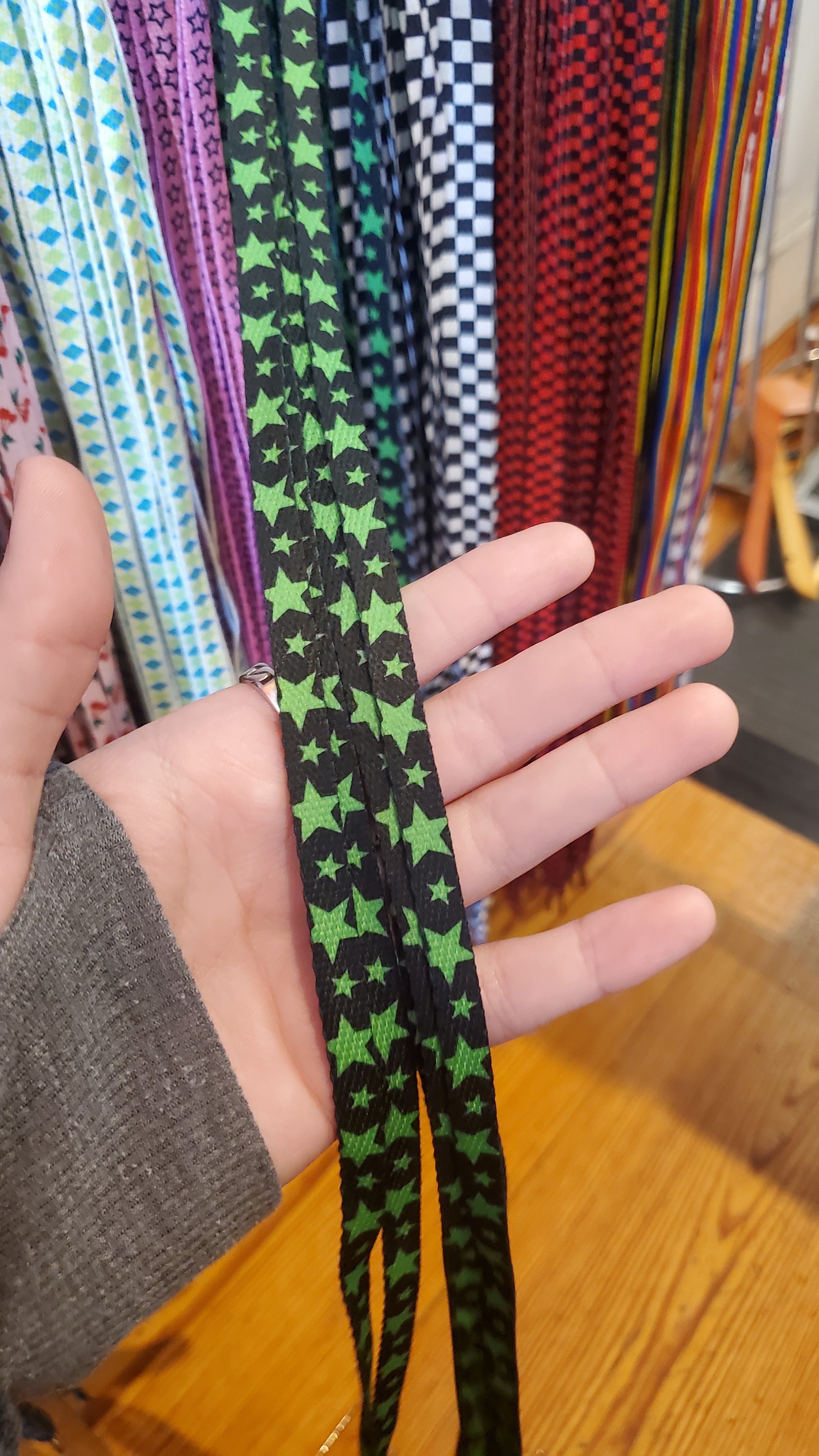 Flat Stars Black/Green