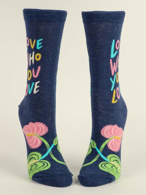 Women’s Love Who You Love Crew Socks