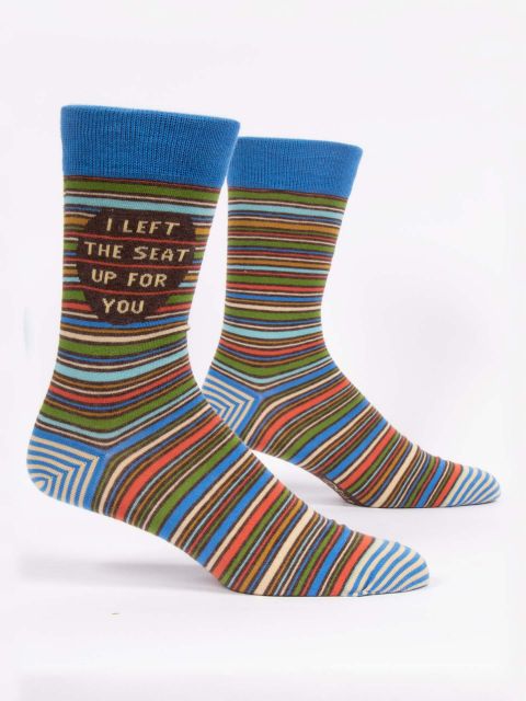 Men’s I Left The Seat Up For You Crew Socks