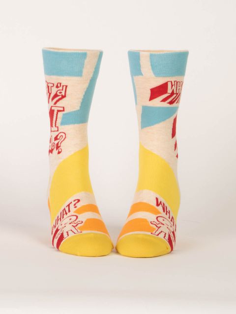 Men’s What'd I Do? Crew Socks