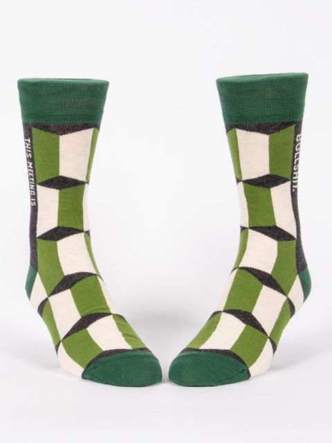 Men’s This Meeting Is Bullshit Crew Socks