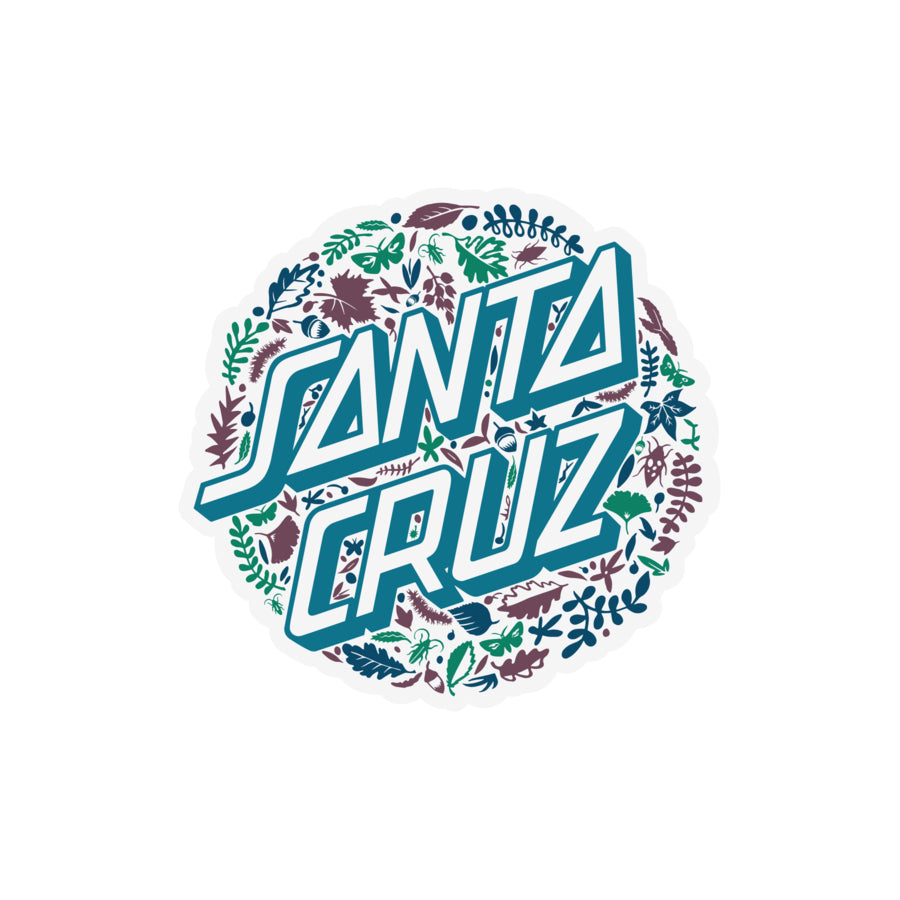 Foliage Santa Cruz Sticker