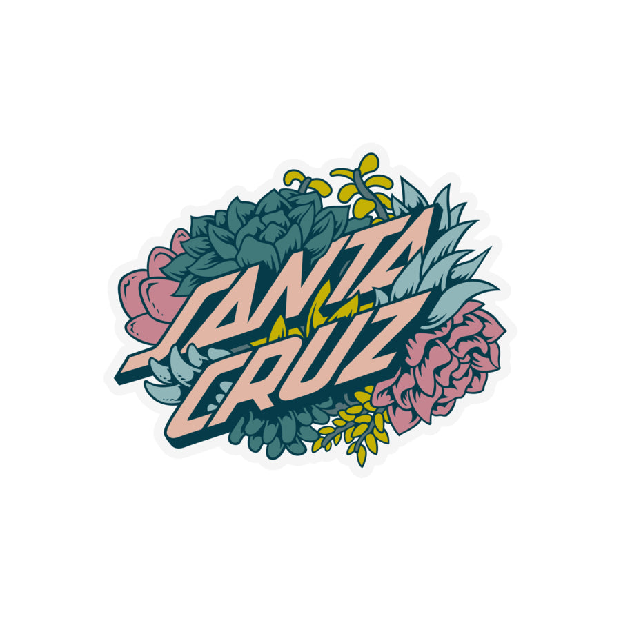 Succulent Santa Cruz Sticker