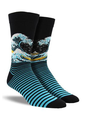 The Wave Crew Socks