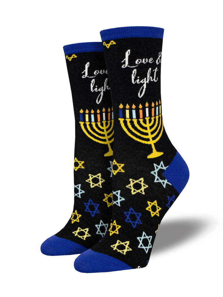 Women's Love And Light Crew Socks