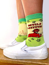 Women’s Devils Lettuce Crew Socks