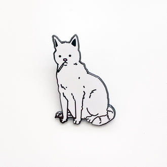 Smoking Cat Pin